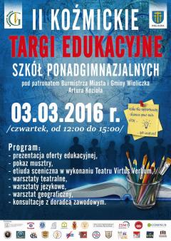 II Koźmickie Targi Edukacyjne Szkół Ponadgimnazjalnych