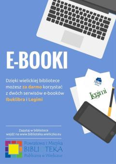 Czwarty sezon ibooków w Powiatowej i Miejskiej Bibliotece Publicznej w Wieliczce.