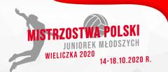 Mistrzostwa Polski Juniorek Młodszych w Siatkówce - Wieliczka 2020