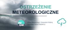 Ostrzeżenie meteorologiczne - burze (aktualizacja)