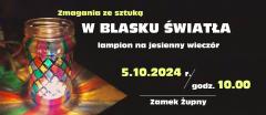 Warsztaty: lampion na jesienny wieczór