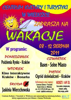 Wakacyjny program wycieczkowy