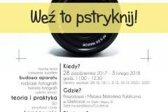 Weź to pstryknij! - młodzieżowe warsztaty fotograficzne