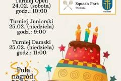 Turniej II Urodziny Squash Park Wieliczka