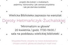 O minimalizmie w Damskiej Torebce