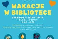 WAKACJE W BIBLIOTECE