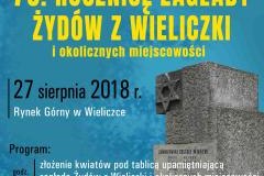 76. ROCZNICA ZAGŁADY ŻYDÓW Z WIELICZKI